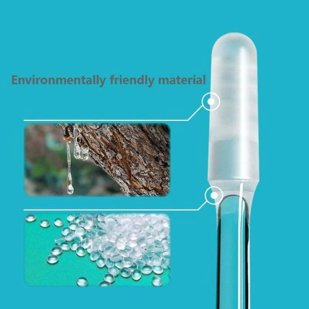 Adhesive tip removing earwax safely
