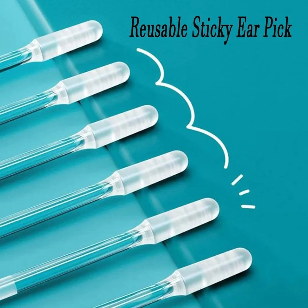 Adhesive ear cleaner tool set product pack
