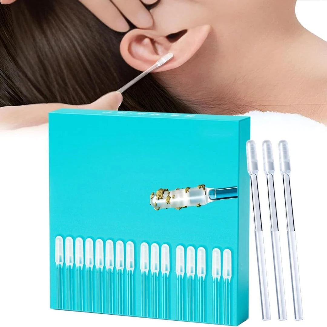 Adhesive ear cleaner tool set complete kit